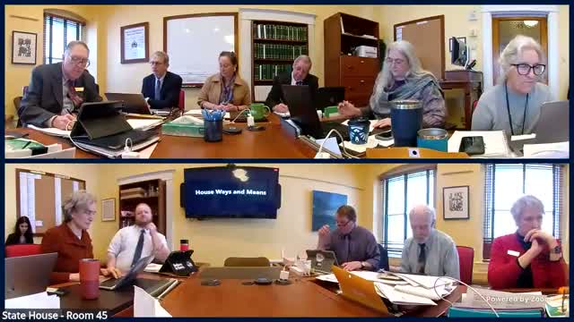 House Ways & Means Committee adopts amendment and finds H.567 favorable as amended