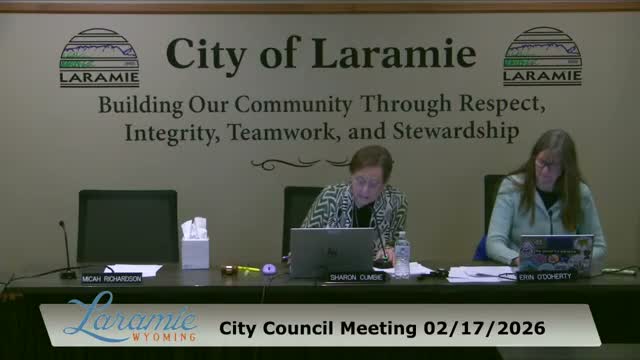 Laramie council postpones lease-sublease financing vote for city‑hall project after public pushback