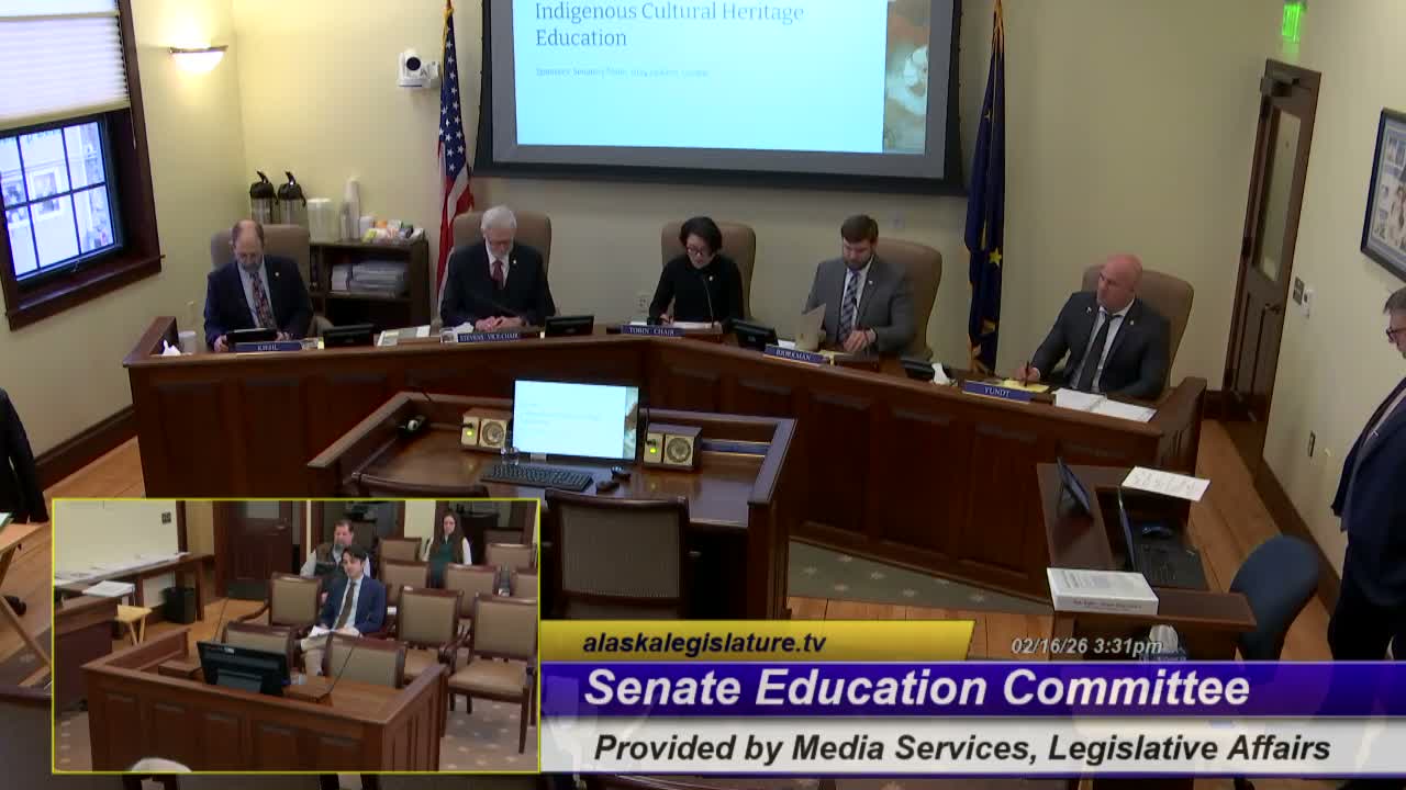 Senate education panel hears bill to codify Indigenous cultural education; SB 210 held for later date