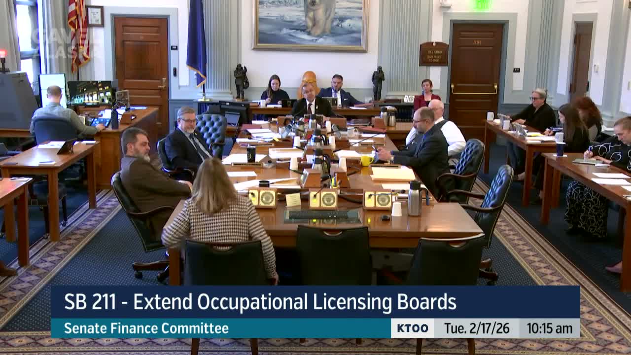 Auditor recommends staggered extensions for six licensing boards; committee hears report on SB 211