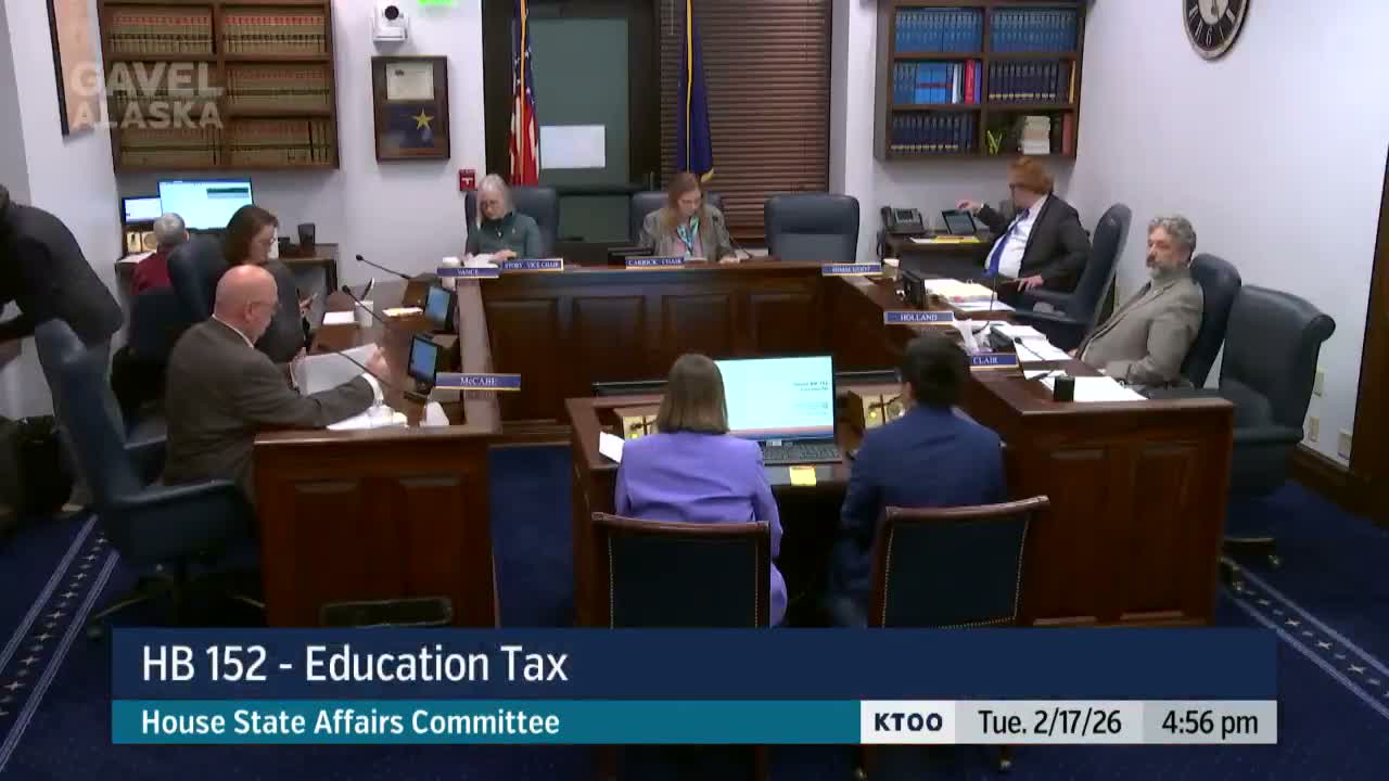 Sponsor reintroduces broad-based education tax package; NAACP witness outlines funding gap