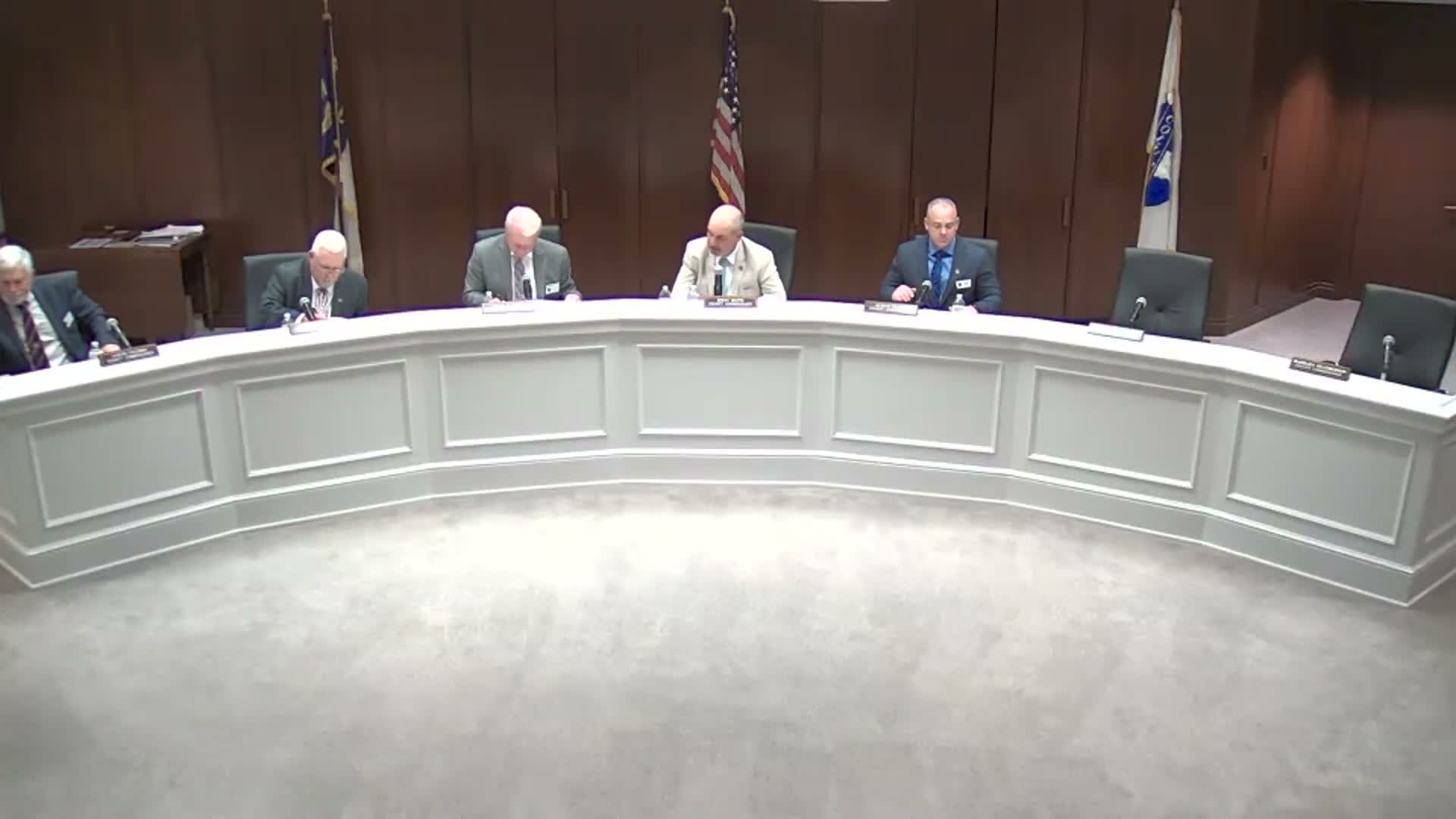 Record shows six attorney‑client matters and one personnel matter discussed; no board action