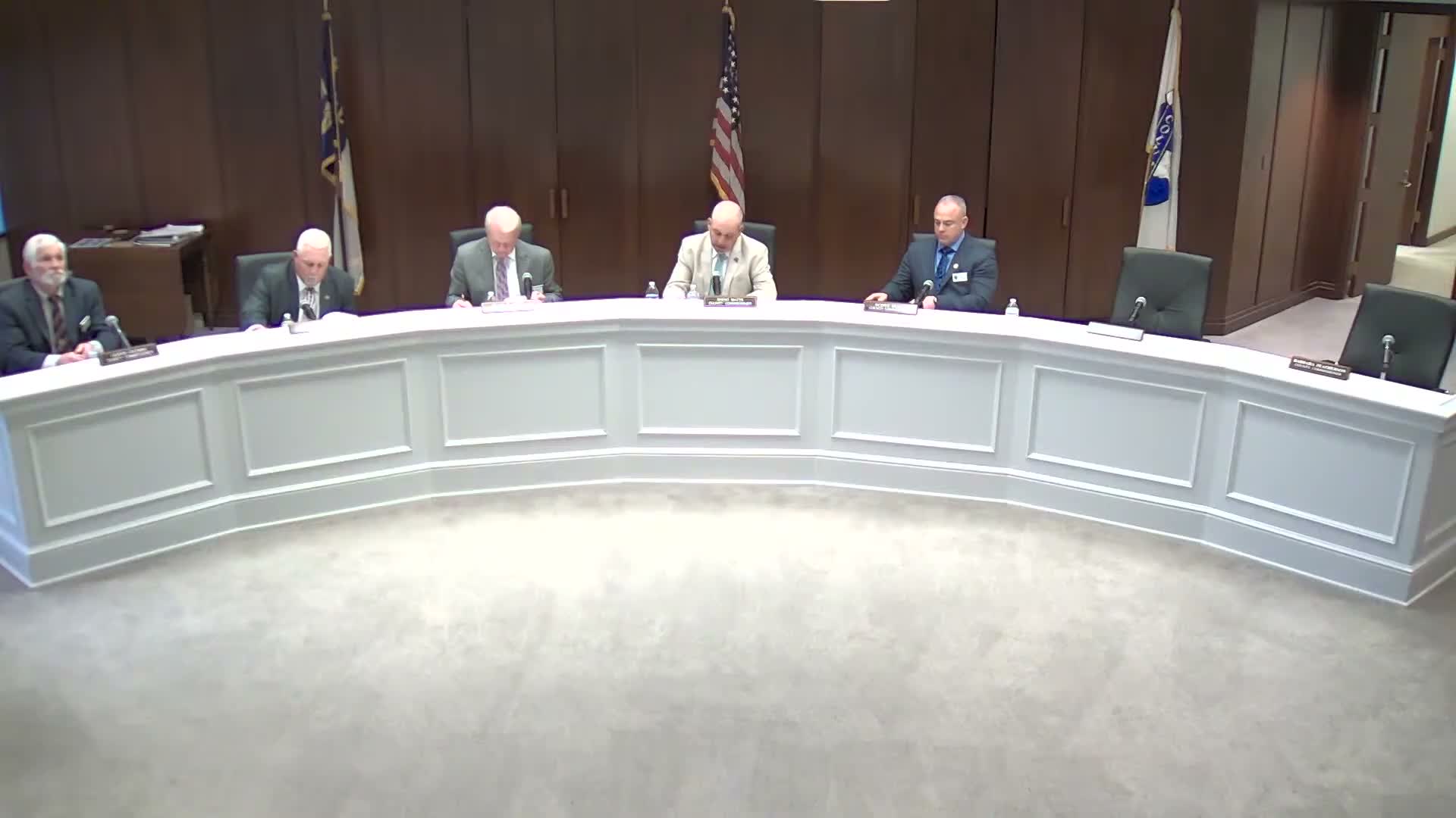 Columbus County meeting recesses to closed session citing attorney–client privilege