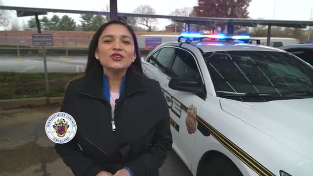 Montgomery County police show new uniform identifiers and urge immigrant residents to verify officers via non‑emergency line