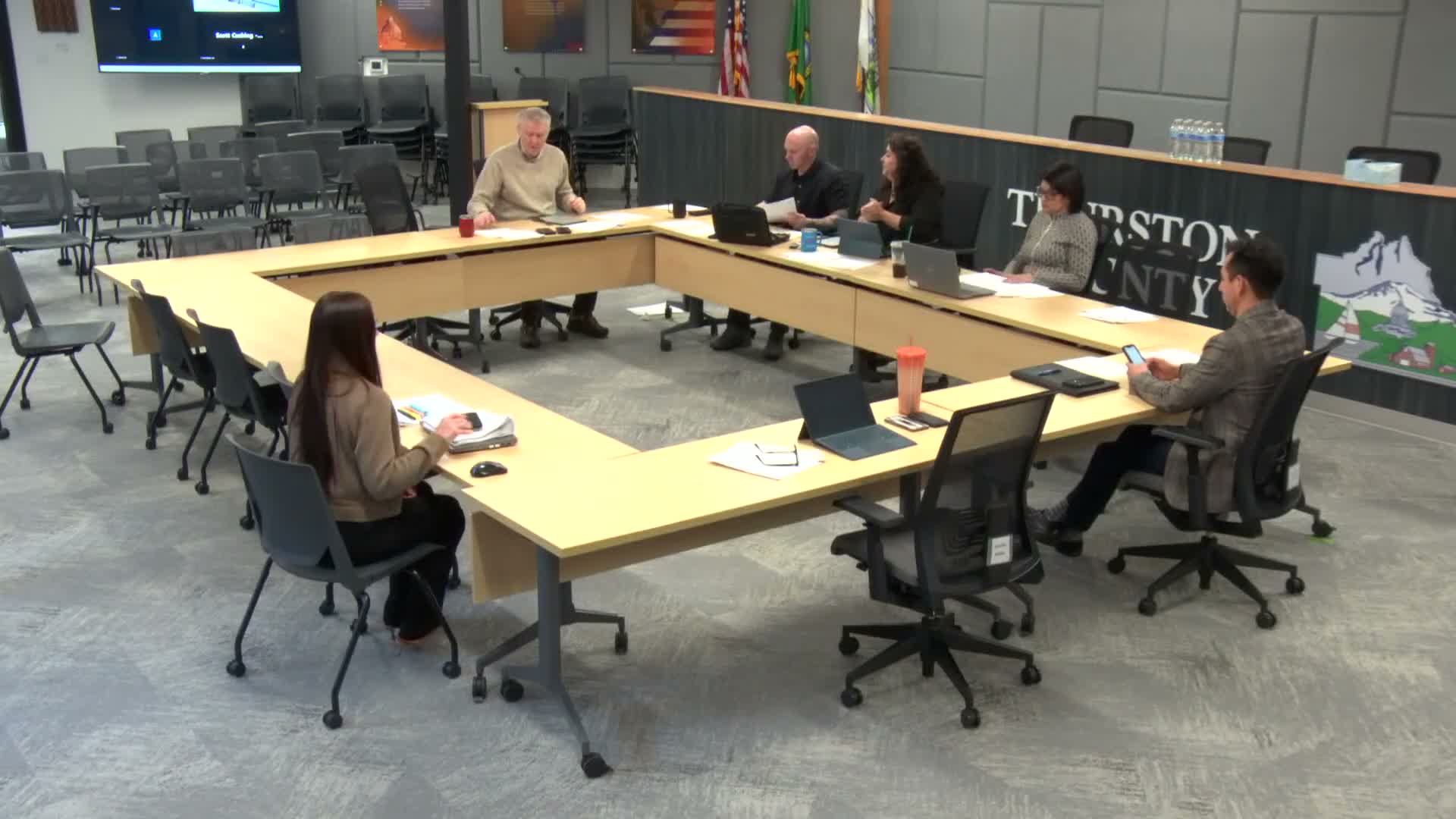 Commissioners hold executive session on home energy score; no public details released