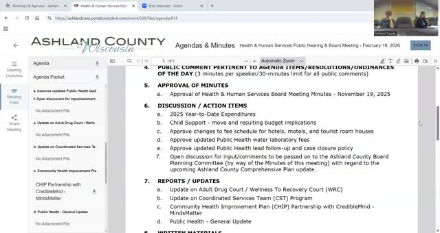 Board hears program changes: CST discontinued; new Credible Minds Matter resource and social-media strategy discussed