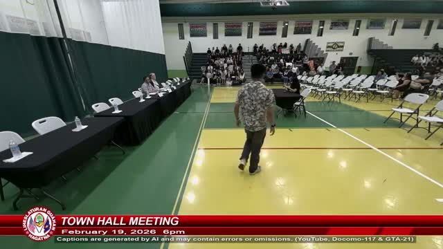 Students and educators press lawmakers for action as Simon Sanchez High School remains displaced