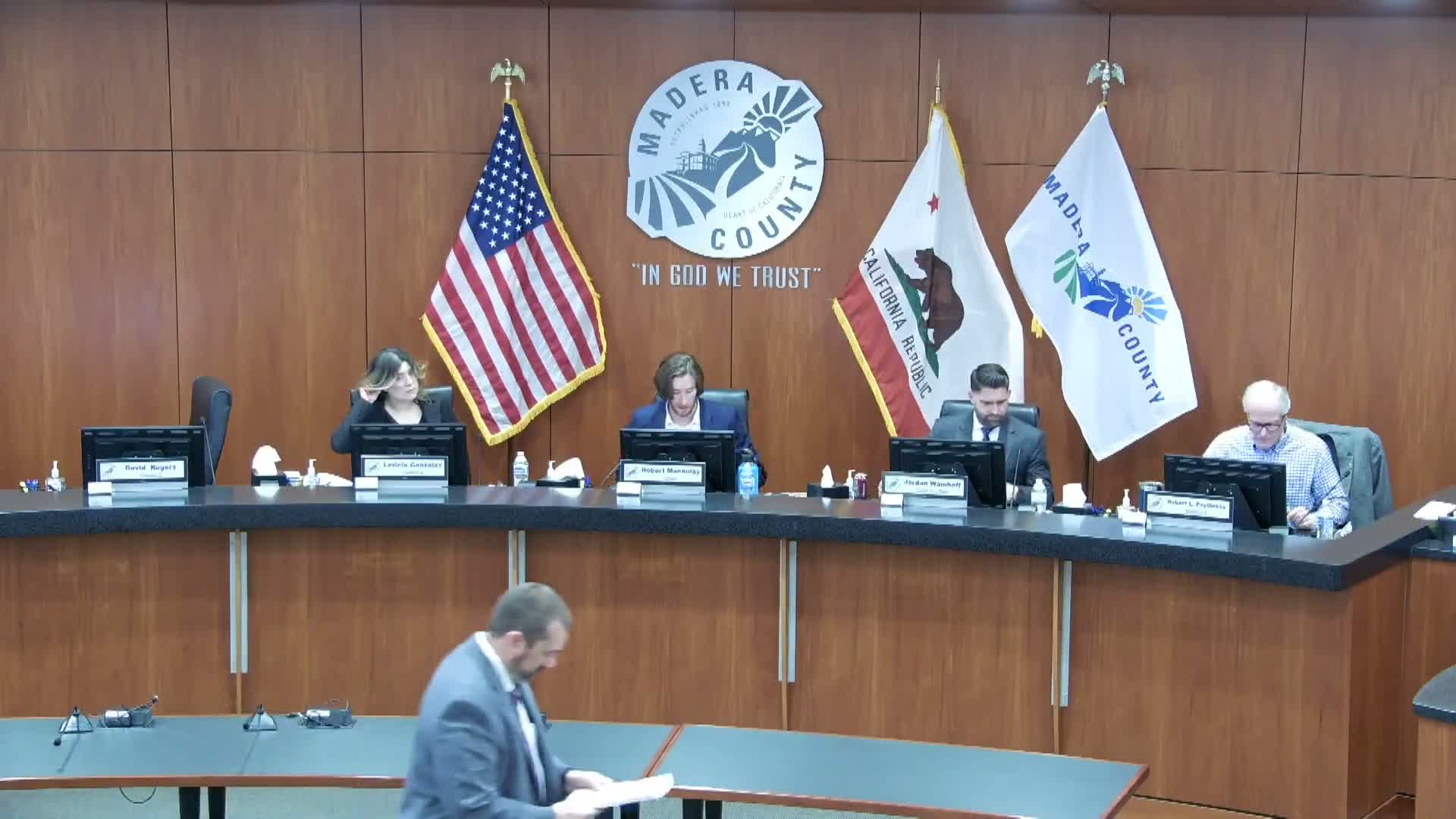 Madera County board adopts formal flag display policy