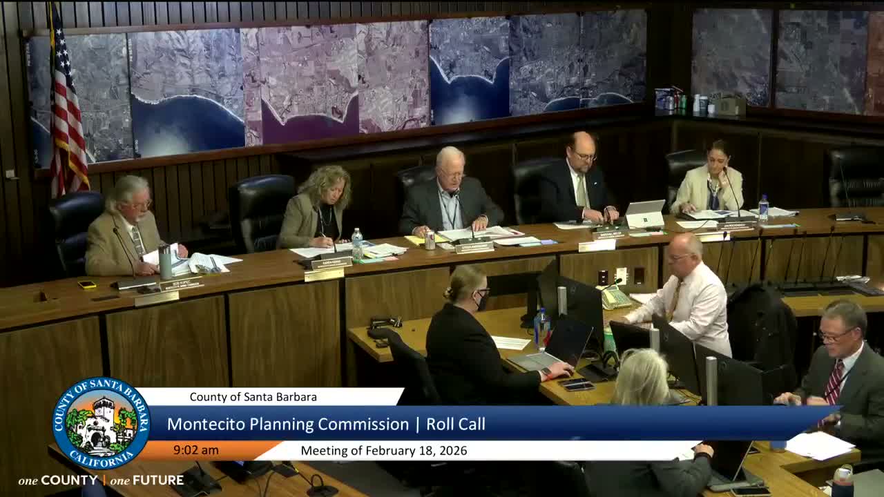 Montecito Planning Commission elects Americano chair, names Kubiak and Miller as vice chairs