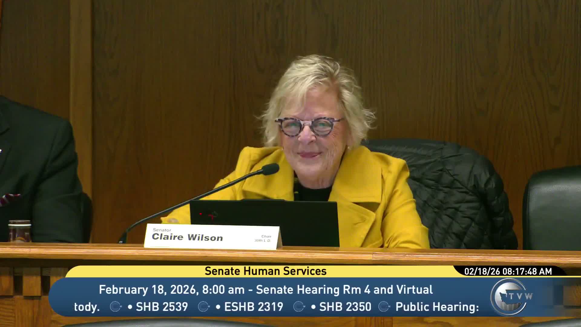 Committee hears bills to rename 'schools' as residential habilitation centers and require compliance notices at RHCs