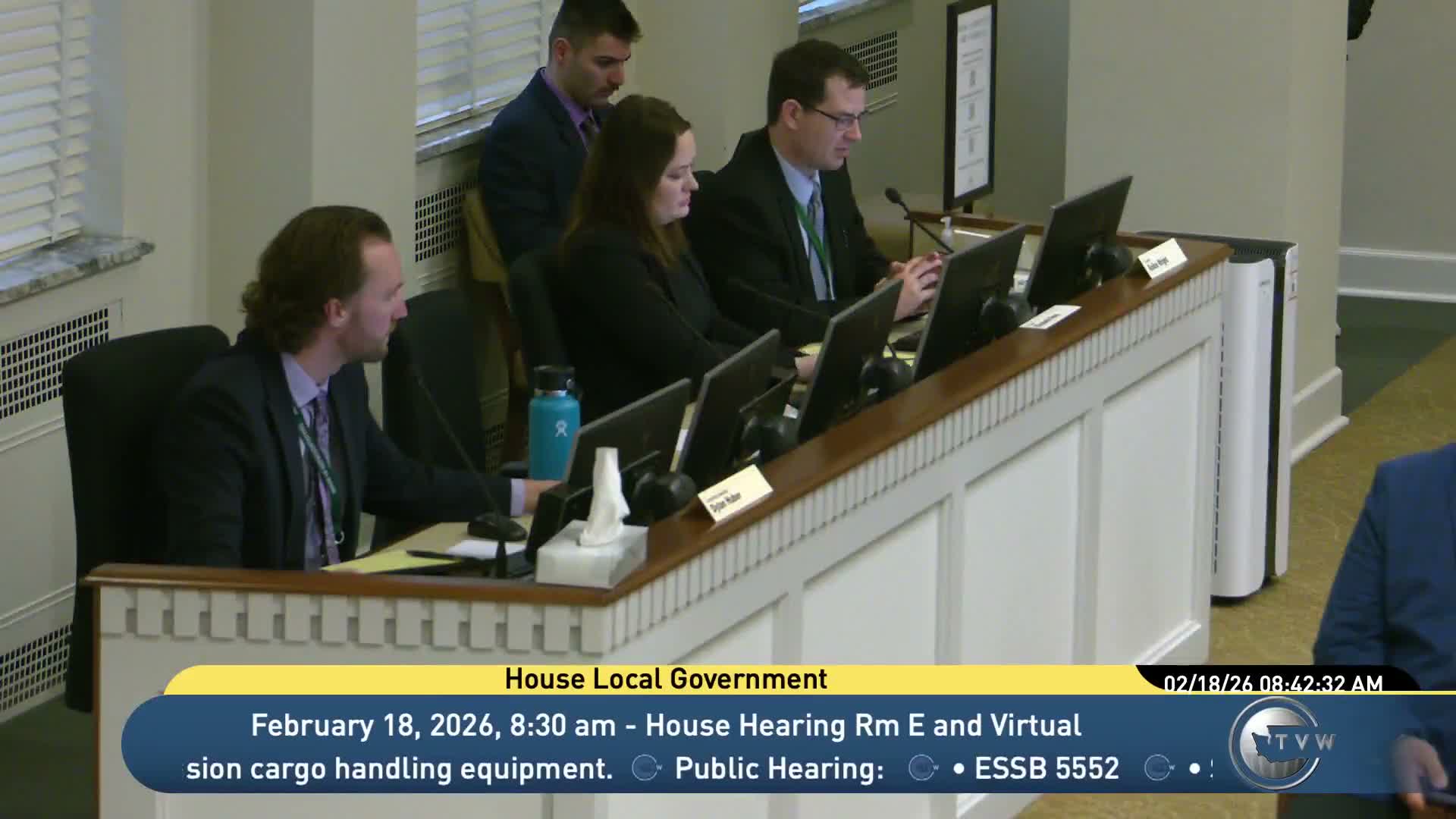 Bill Would Repeal Clark County's Freight Rail-Dependent Use Exemption; Sponsors Cite Environmental, Fiscal Harm