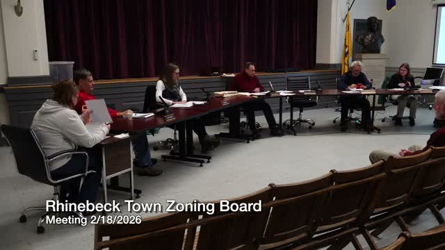 Rhinebeck ZBA accepts Camden Lane addition application, requests more plans and schedules site visit
