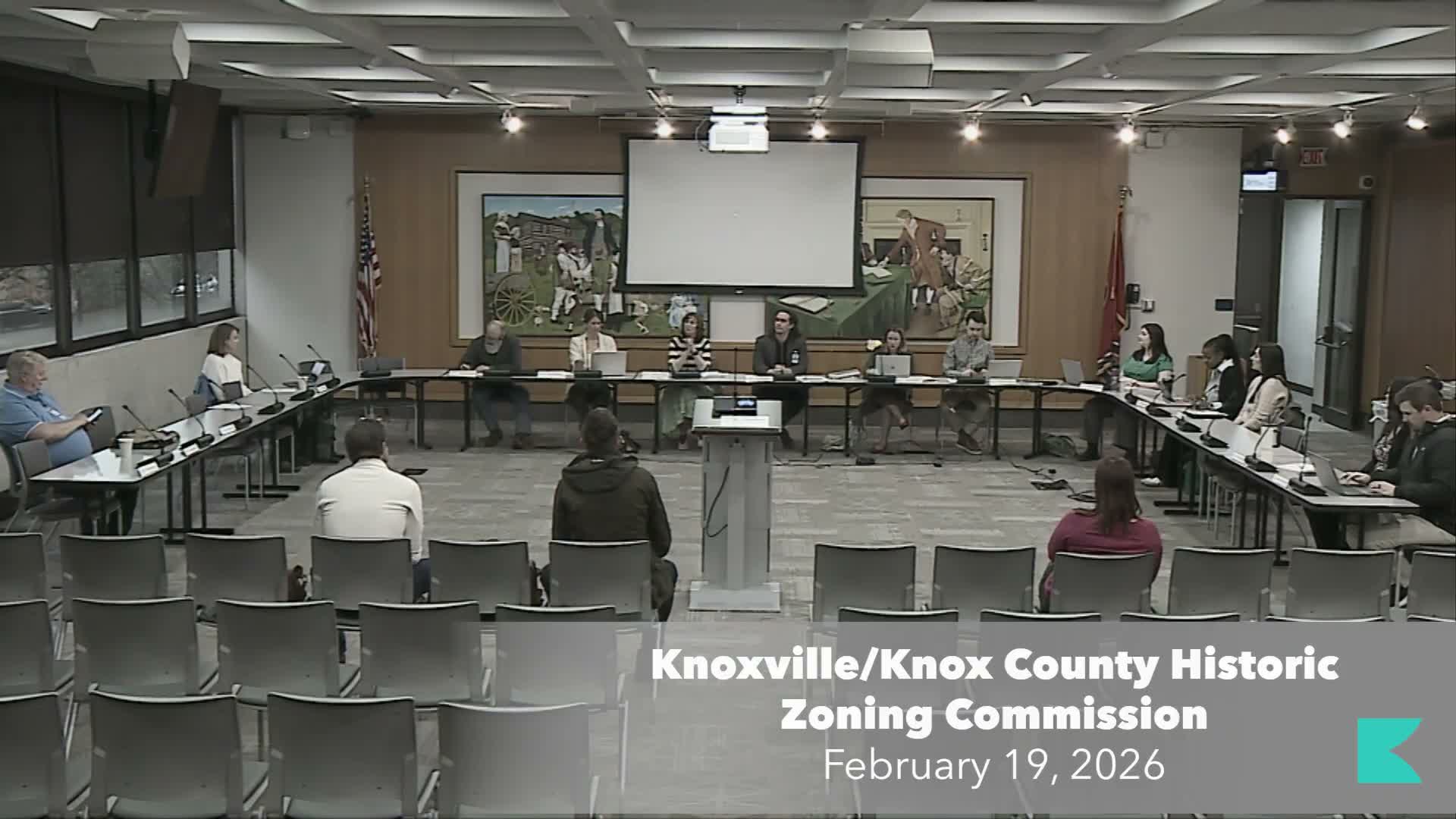 Historic zoning panel gives mixed feedback on large addition at 1803 Clinch Avenue; commissioners press for masonry and clearer elevations