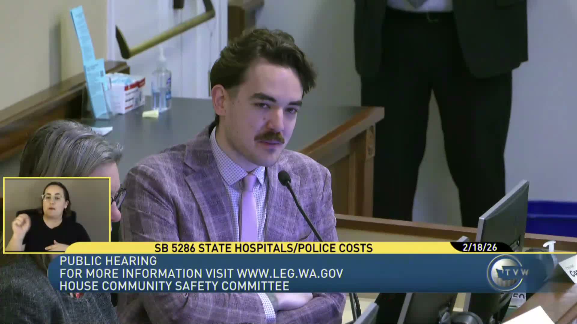 Bill would codify community policing at state psychiatric hospitals and cap biennial funding