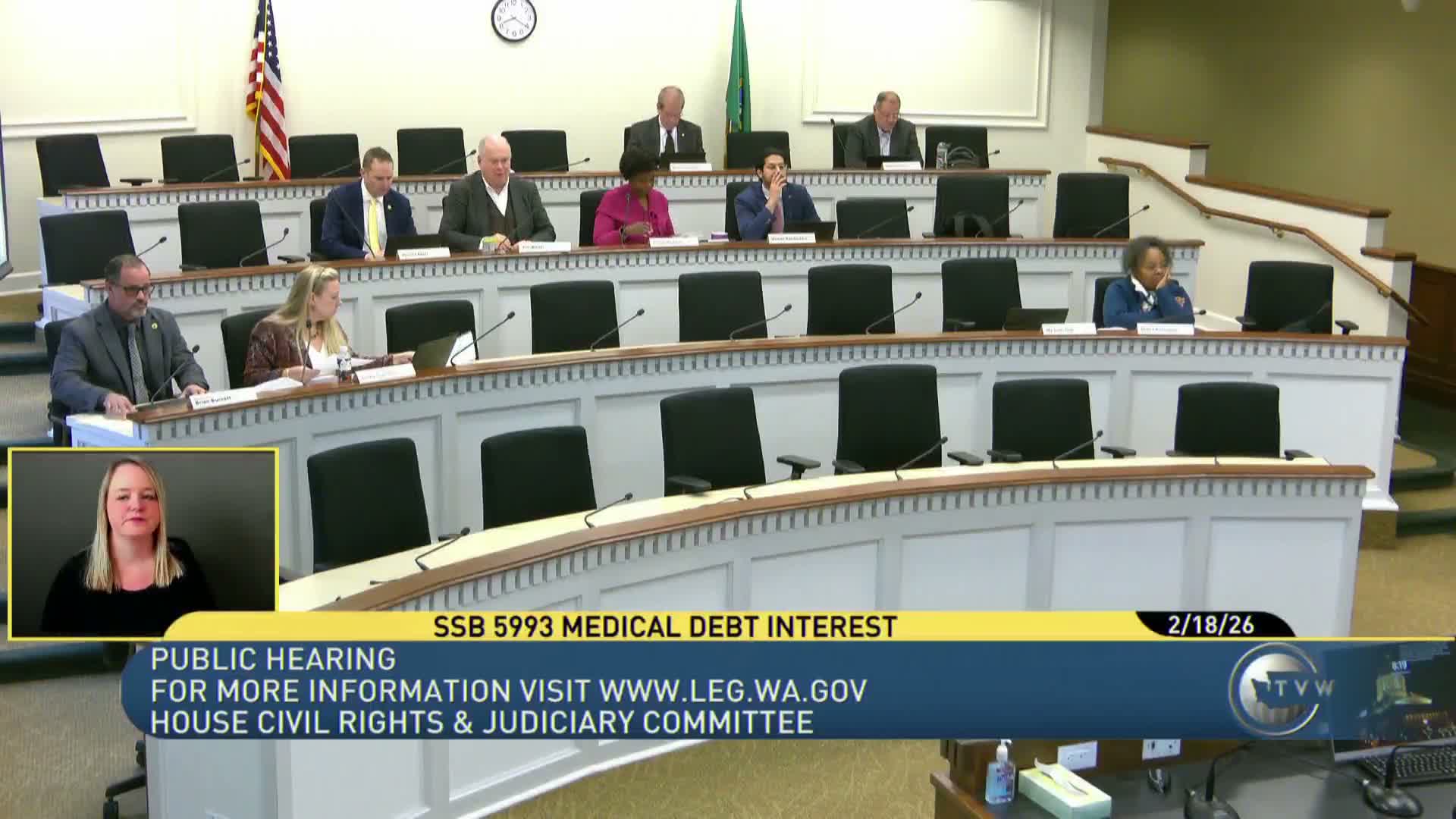Committee hears bill to cap interest on medical debt at 1% for new debts
