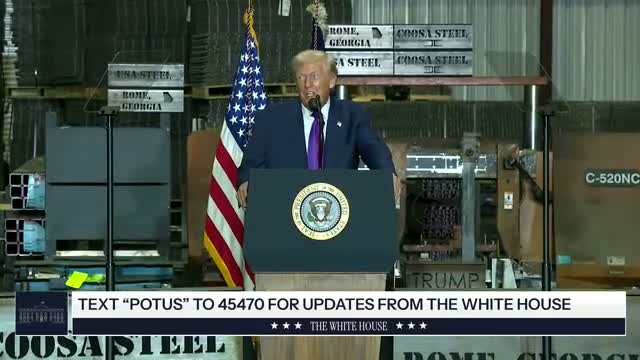 Trump touts tax cuts and proposed "Trump accounts" as family and business benefits