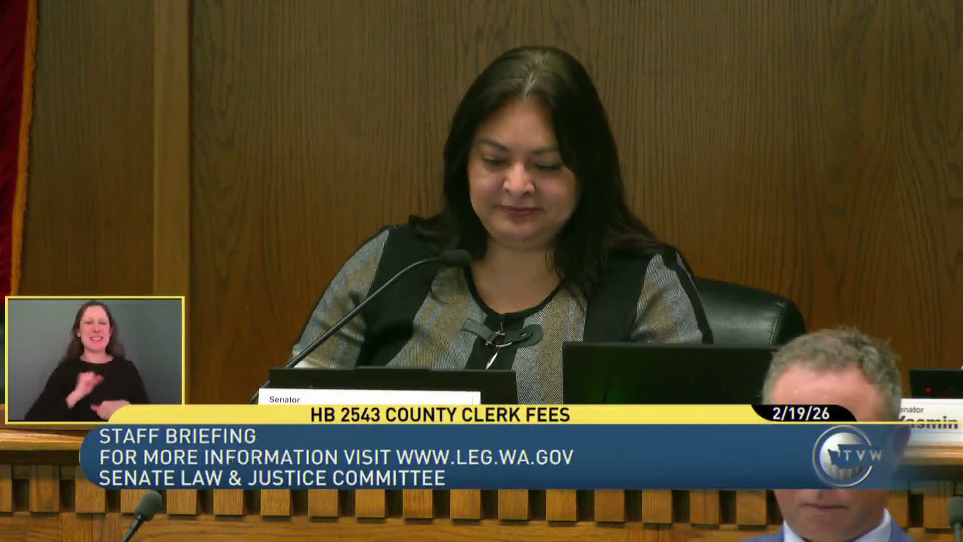 Committee reviews bill to modernize county clerk fees for digital exhibits and media