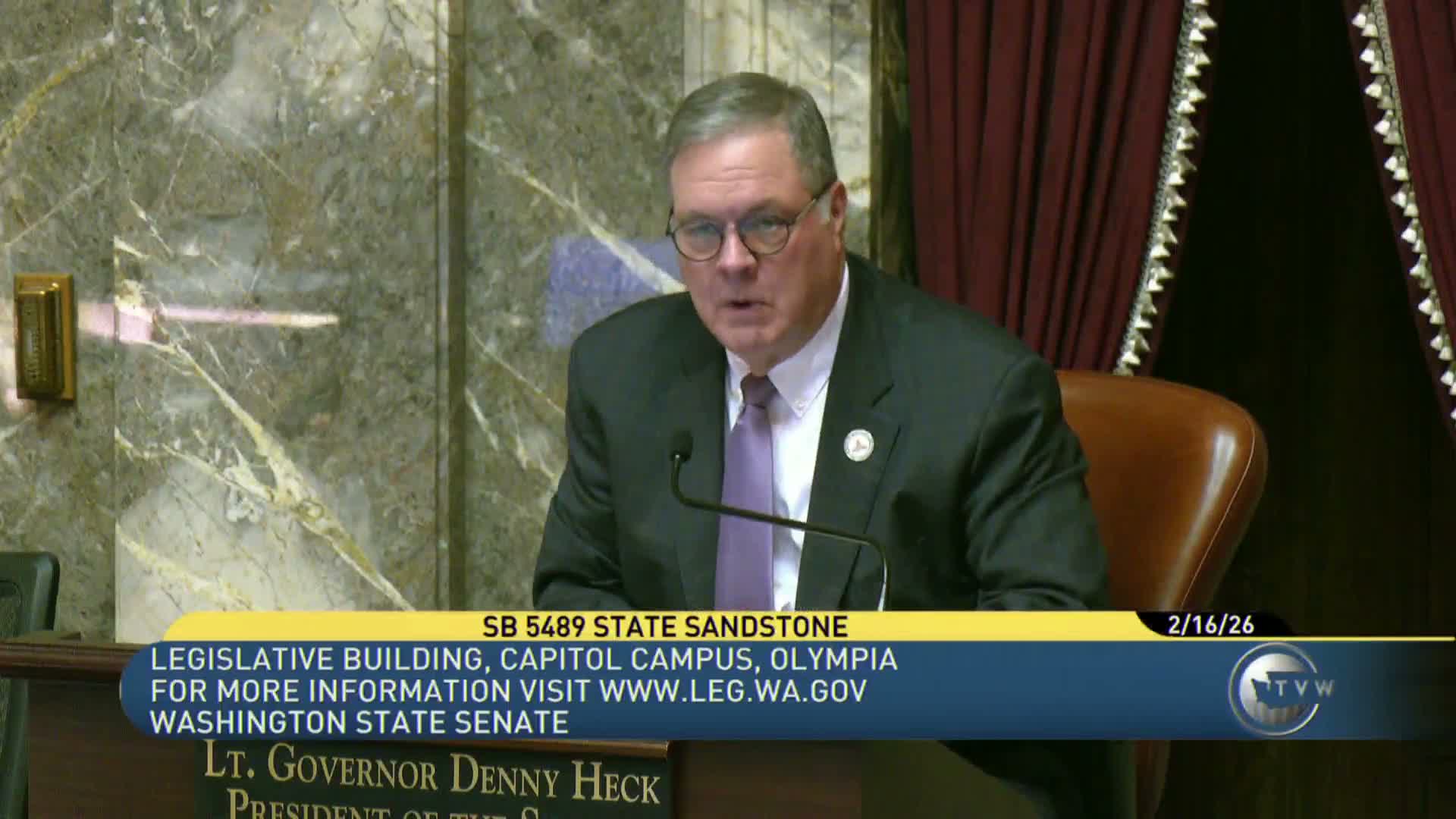Senate unanimously passes SB 5489 recognizing Wilkinson sandstone as state sandstone