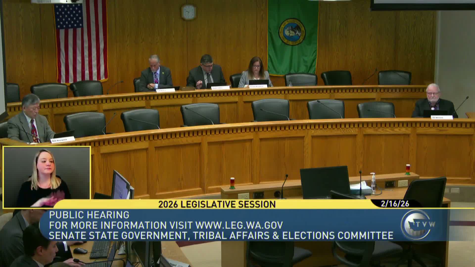 Committee debates tighter rules for voter‑registration challenges