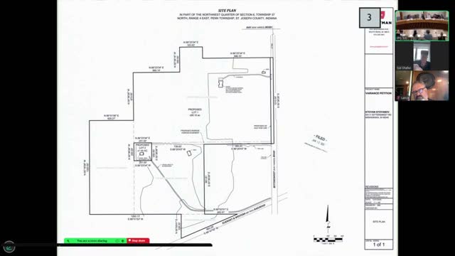 Board approves Cook family variances with written condition tying rebuilding of outbuildings to setback compliance