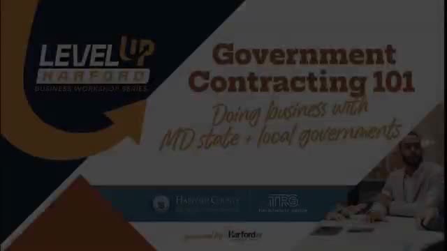 Harford County, state advisers outline how small businesses can win government contracts