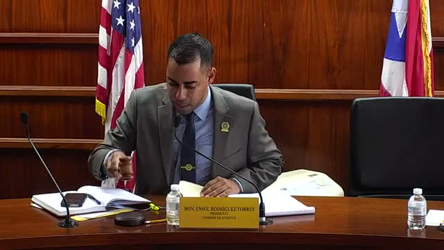 Comisión de la Juventud escucha a agencias y oficiales sobre proyecto que autoriza uso excepcional de gas pimienta en instituciones juveniles