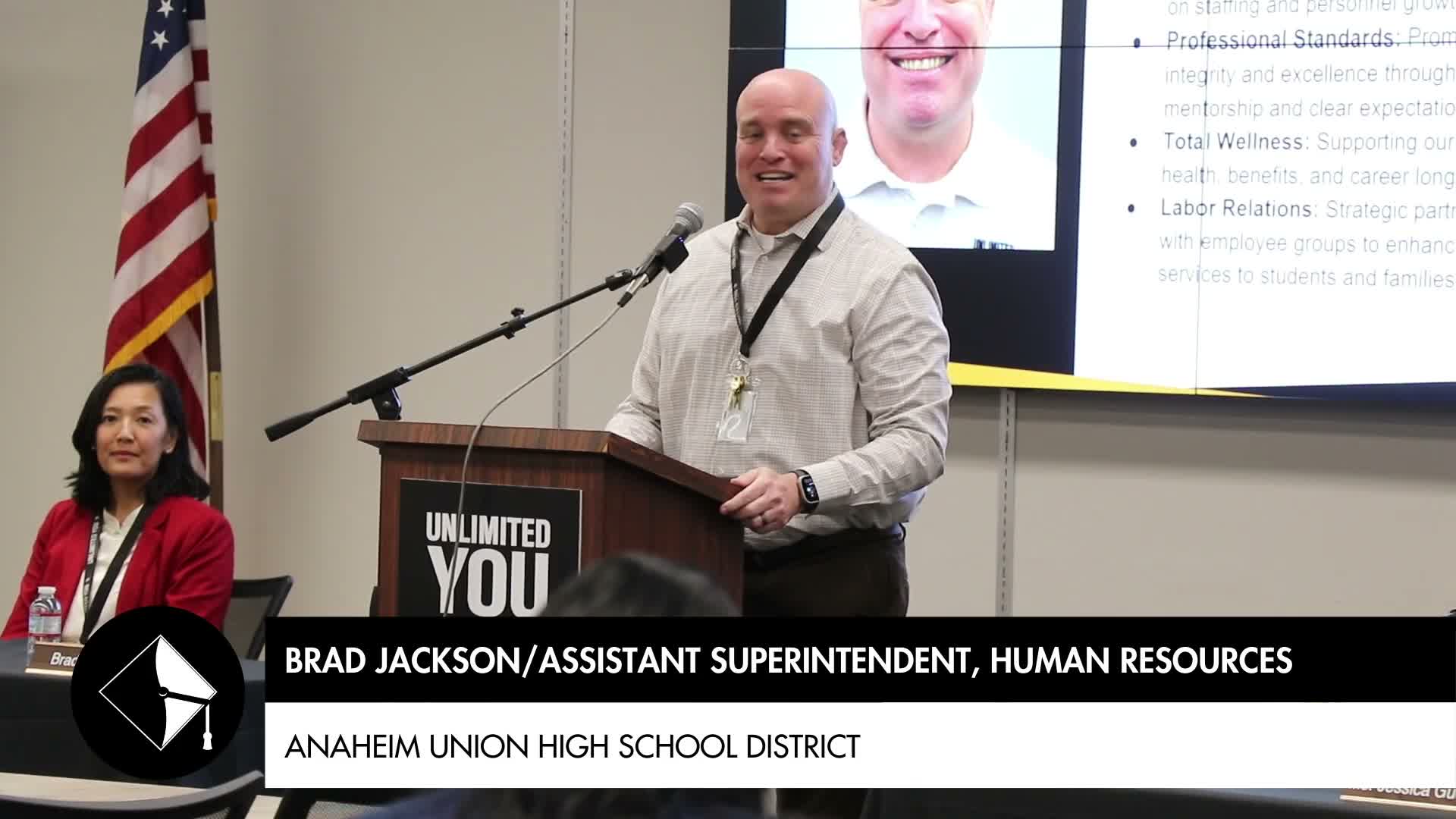 AUHSD HR and operations highlight staffing, unions and student services