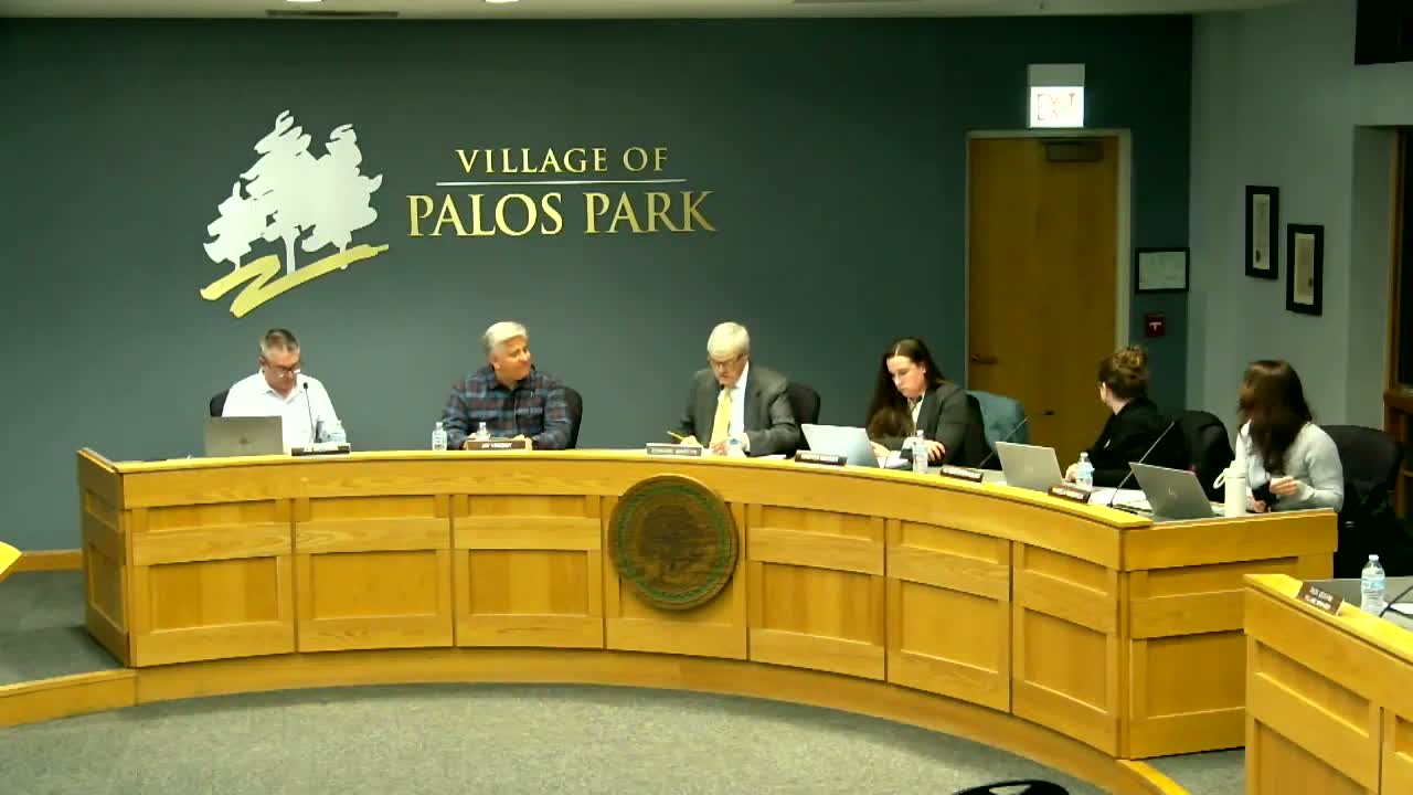 Palos Park plan commission recommends village adopt comprehensive development code update with conditions
