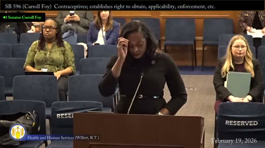 Right-to-contraception bill reported with substitute after sponsor agrees to conform to house version