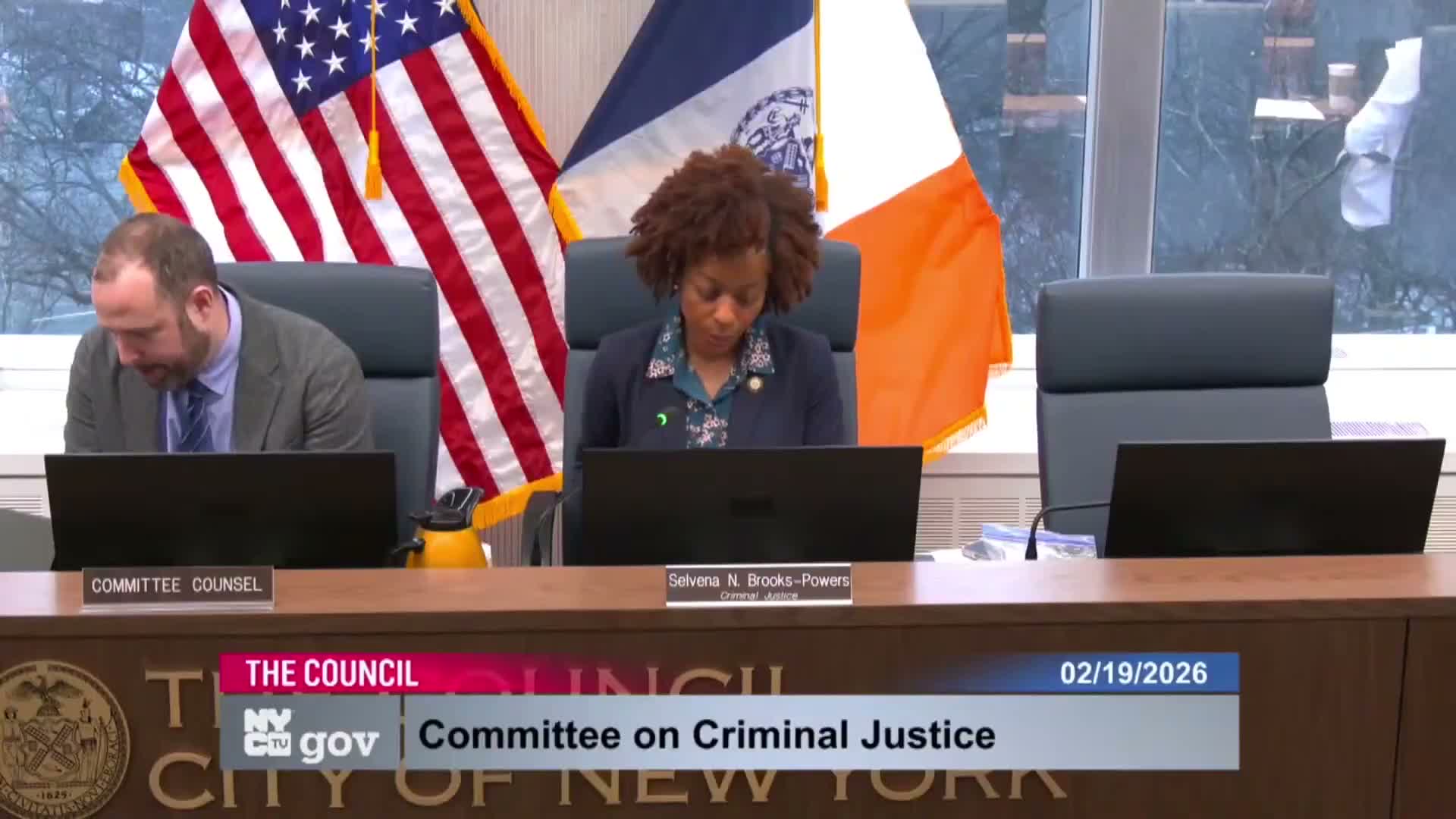 Council hears testimony on Intro. 246, a bill to return unused commissary funds at release