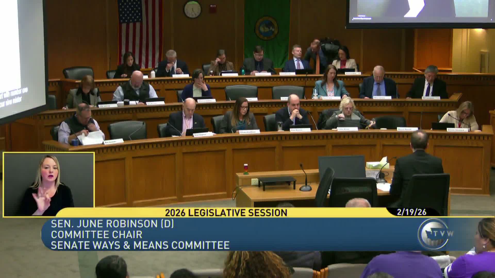 Committee Rolls Through Executive Session: Substitutes Adopted and Multiple 'Due Pass' Recommendations