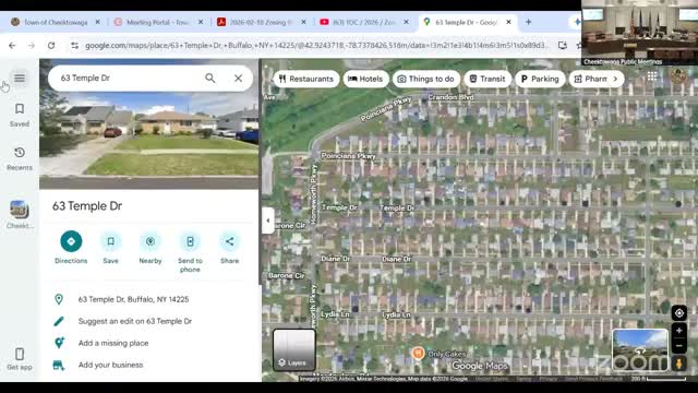 Board allows smaller driveway expansion at 63 Temple Drive, sets deadline to restore removed area to grass