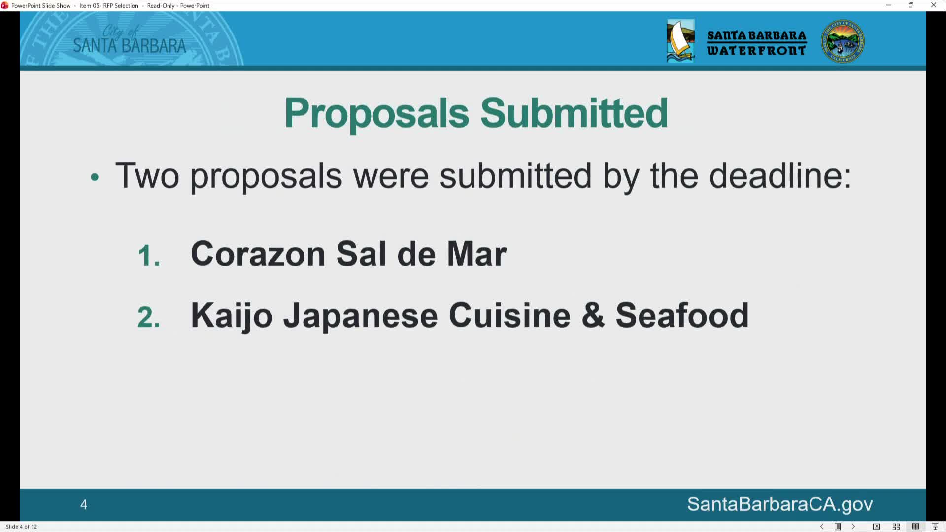 Harbor Commission recommends negotiations with Corazon Sal de Mar for Anchor Rose downstairs space