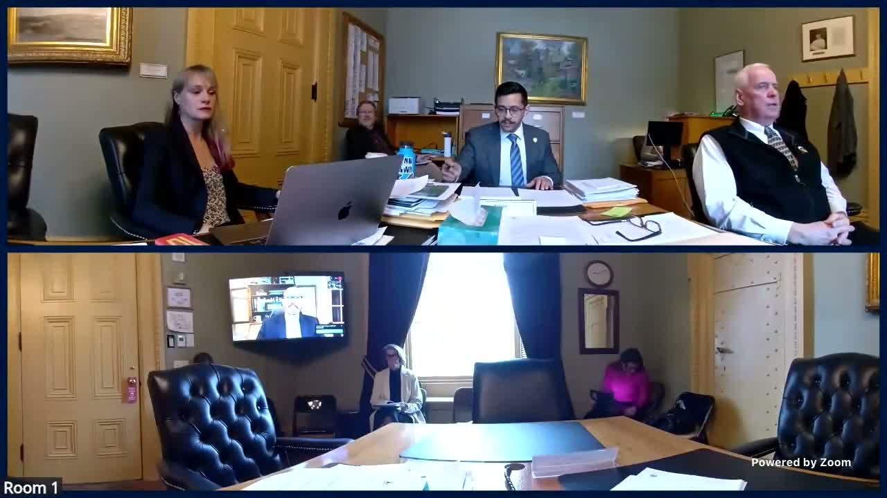 Committee reconsiders bill S186 after testimony that it could allow juveniles to plead to unrelated charges in criminal court