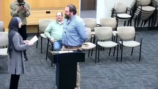 Hilliard Board of Zoning Appeals swears in new member, elects Deisel and McGee as officers