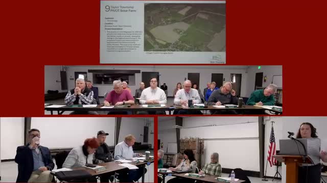 Planning commission approves 3 MW Pivot Energy solar farm with comments over prime farmland and runoff