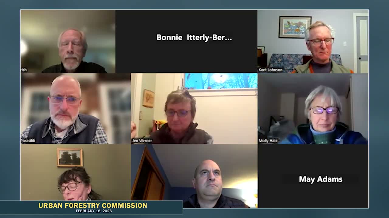 Commission readies spring plantings and Arbor Day activities; 700 seedlings ordered