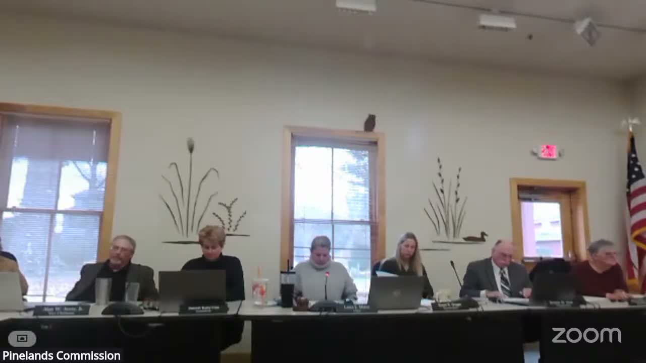 Pinelands Commission debates accessible-trail amendment: 4-ft baseline, bump-outs and surfacing remain contested