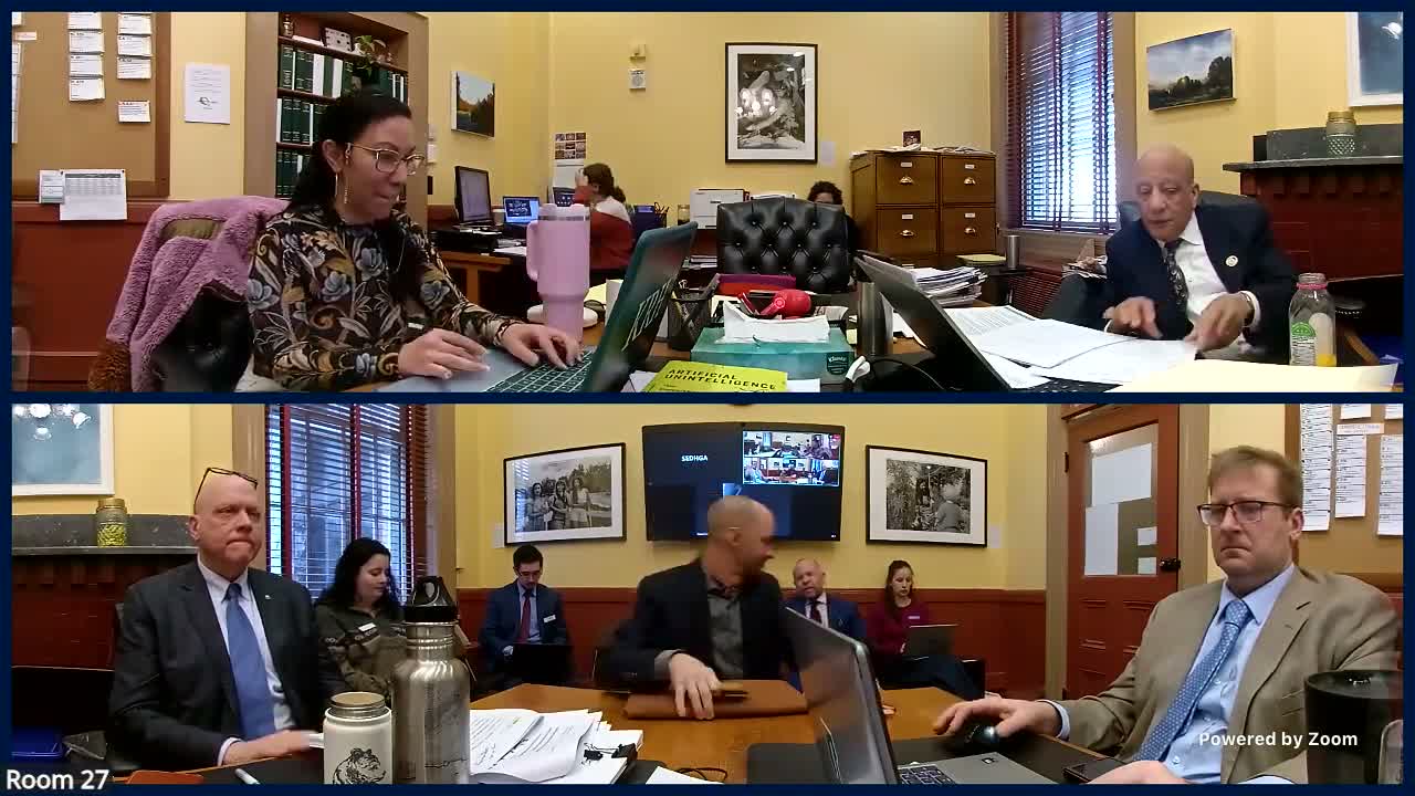 Senate committee adopts strike‑all and reports S.173 on workers' compensation