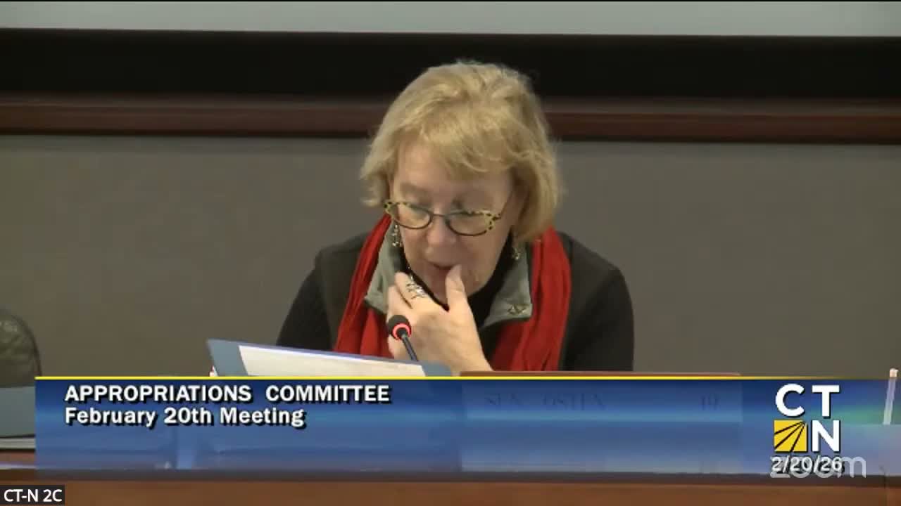 Appropriations Committee reserves five bills for public hearings, advances 12 raise-bill concepts