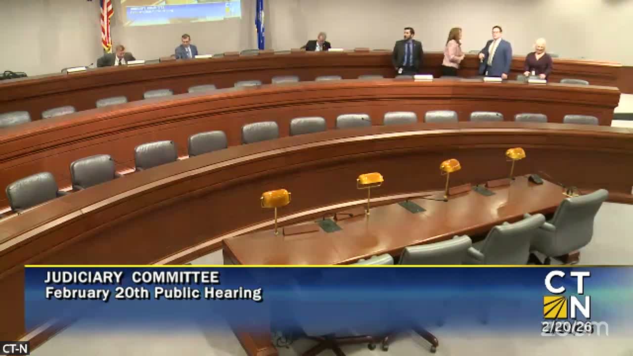 Judiciary committee hears reconfirmation statements, moves large consent calendar of nominees