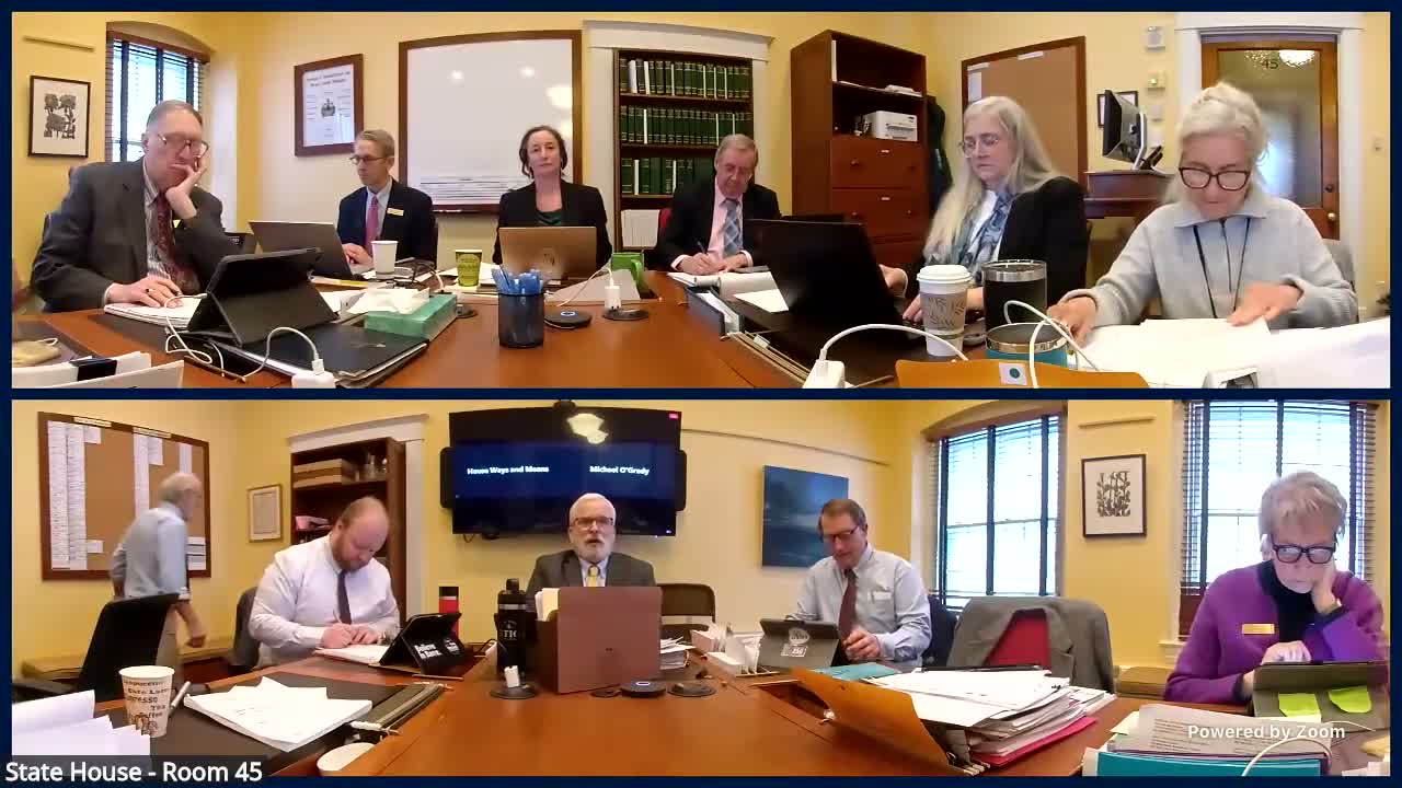 Ways & Means reports H.632 favorably after reviewing miscellaneous environmental amendments