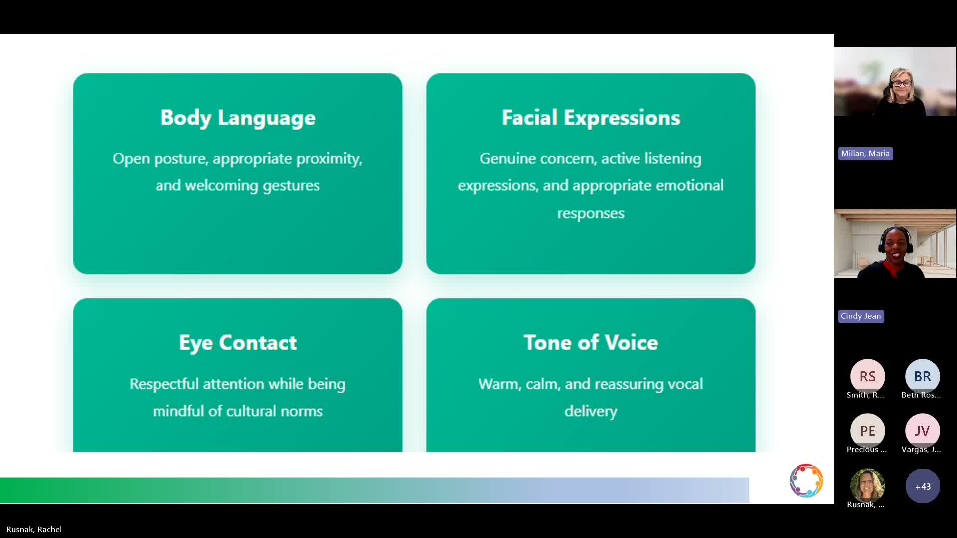Connecticut Office of Health Strategy webinar trains community health workers in active listening, closed-loop communication and OARS
