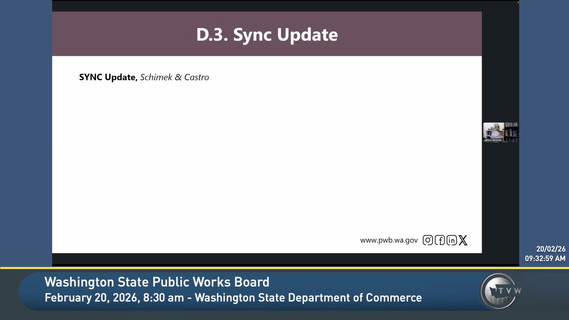 Board discusses SYNC coordination, comprehensive needs assessment and technical assistance priorities