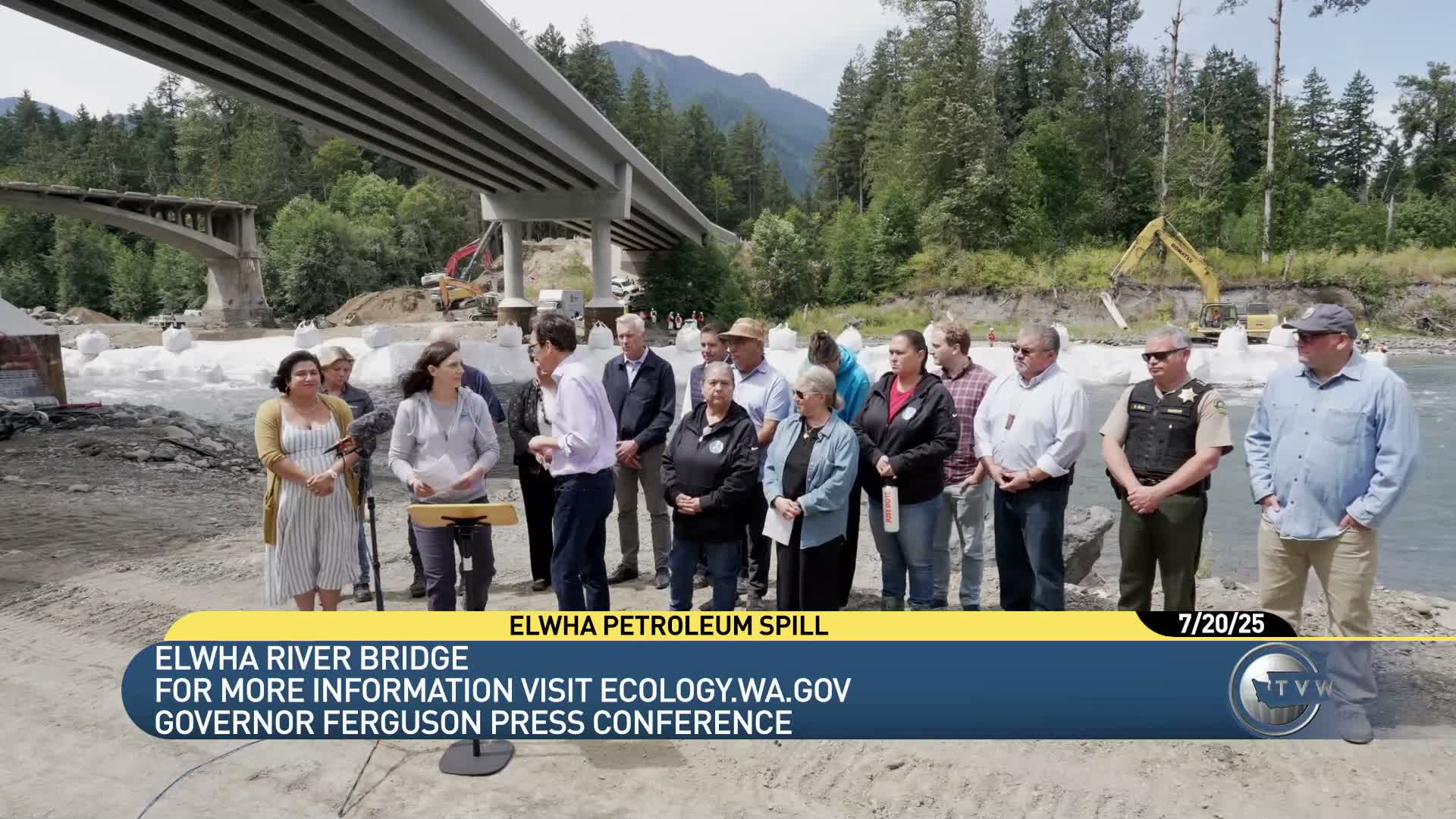 Tanker crash into Indian Creek prompts Port Angeles 'do not drink' order; state says about 3,000 gallons spilled