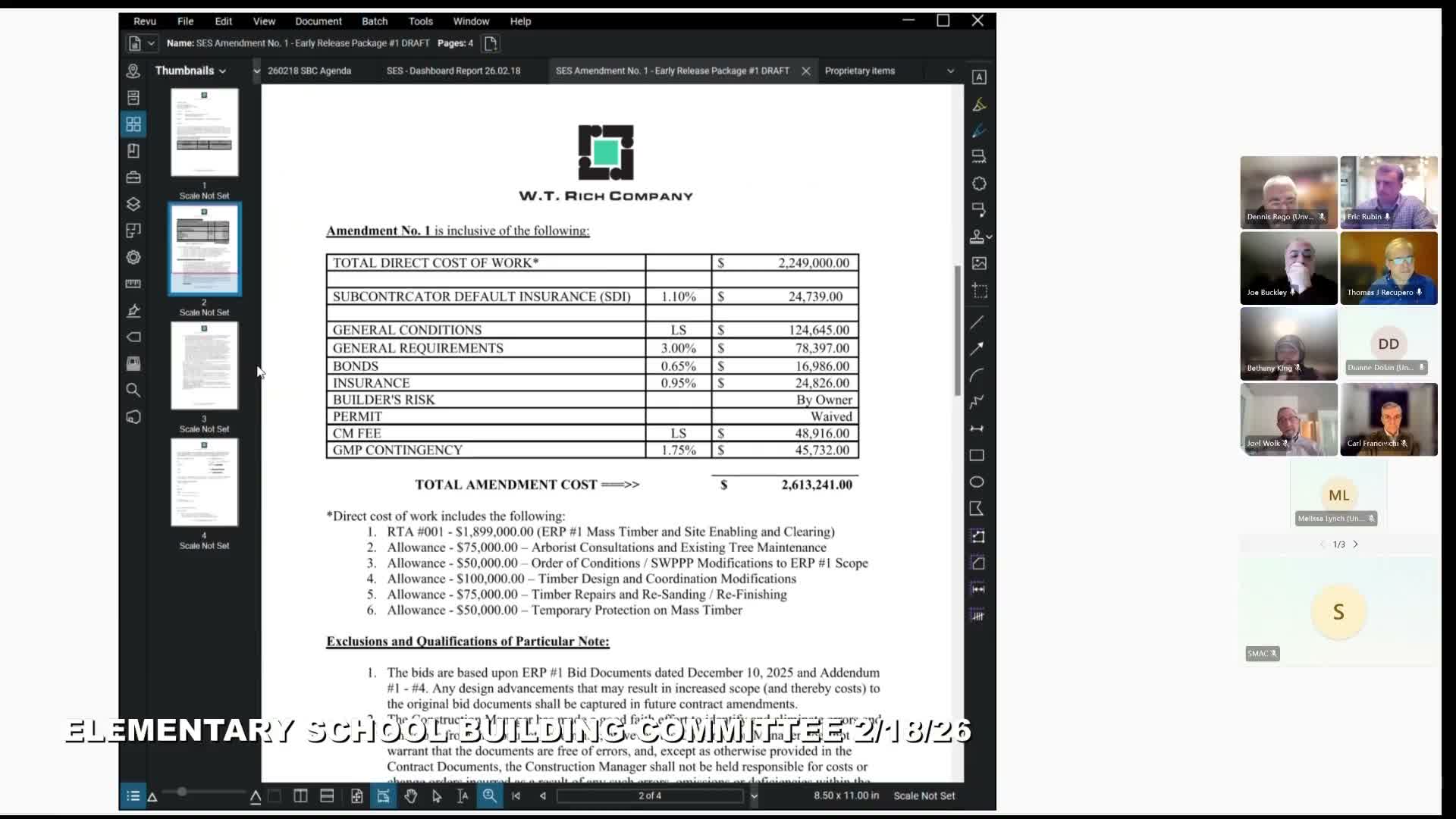 Committee recommends $2.61 million WT Rich amendment for mass-timber early work