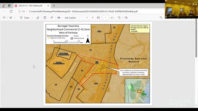 Committee recommends Merlin Township rezoning to C3 with one‑per‑acre PDC requirement for nonresidential development