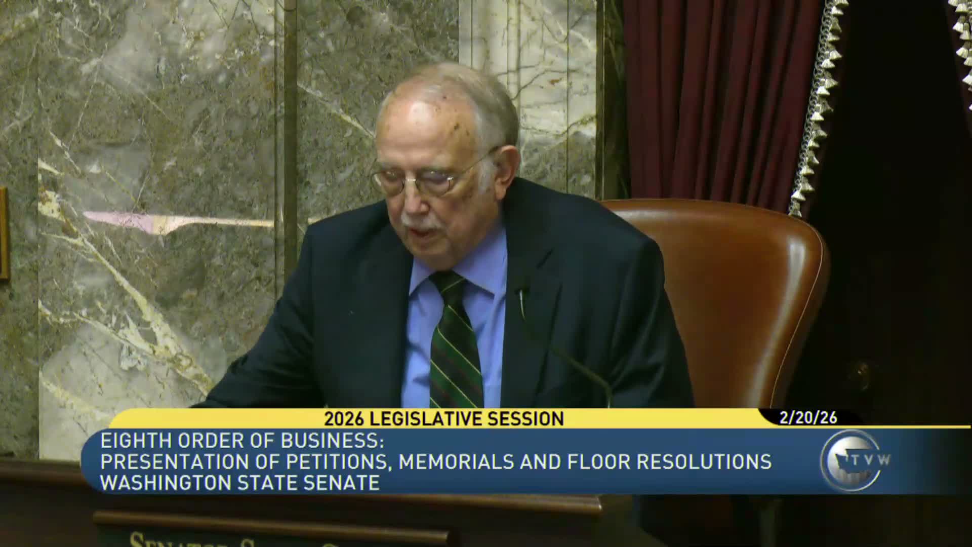 Washington Senate adopts resolution honoring state youth leadership programs