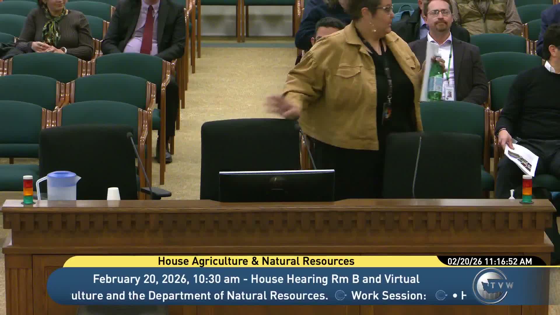 DNR details HEAL implementation, $130 million in FY25 investments and mapping approach; committee presses on timber and timing of EJ assessments