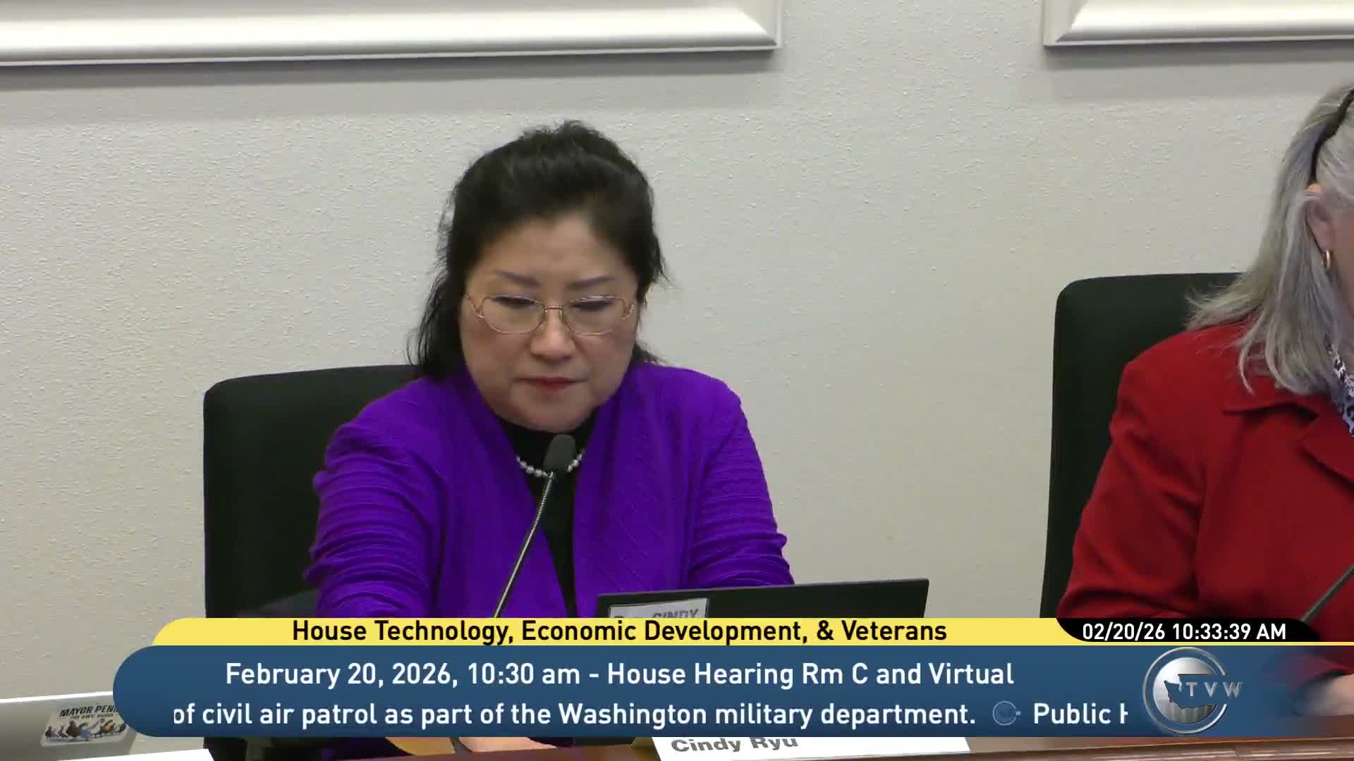 Washington committee hears experts and students on bill to regulate AI companion chatbots